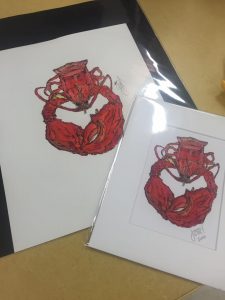 Lobsterorigandprint